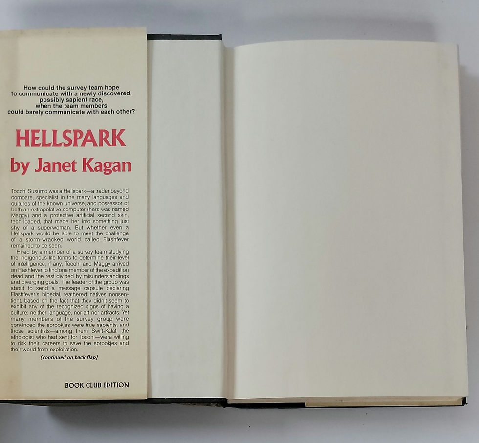 Thumbnail: Hellspark by Janet Kagan