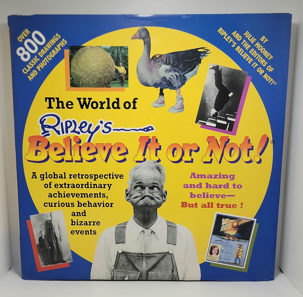 The World of Ripley's Believe It or Not! A global retrospective of extraordinary