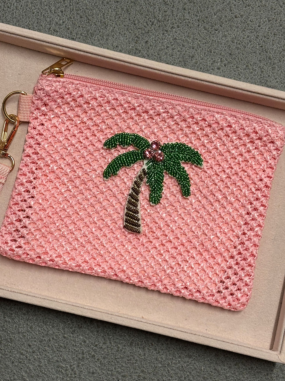 Thumbnail: Pink Paradise wristlet