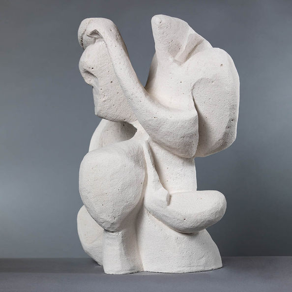 Sculpture béton Sylvie Riebel