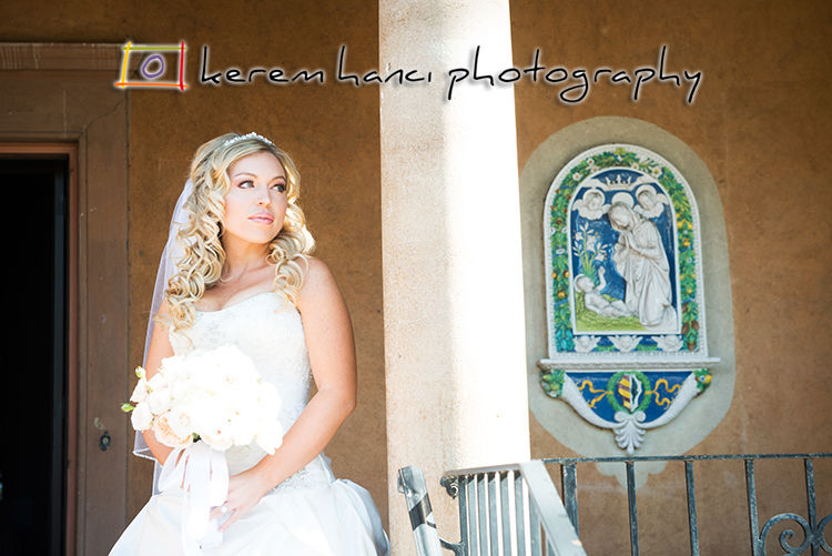 The bride is ready.