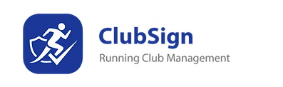 Running club app logo