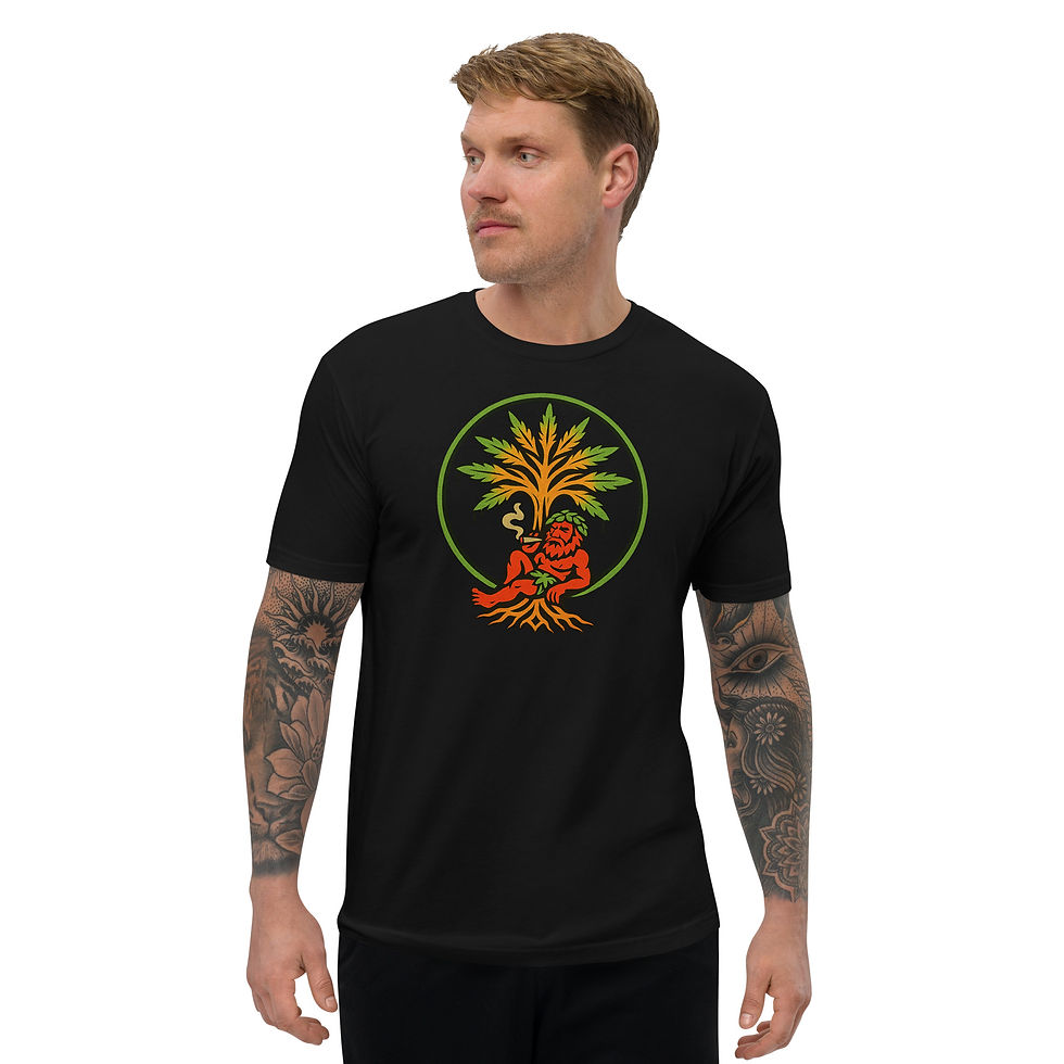 Thumbnail: Wild Man Tree Of Life Cotton Tshirt 