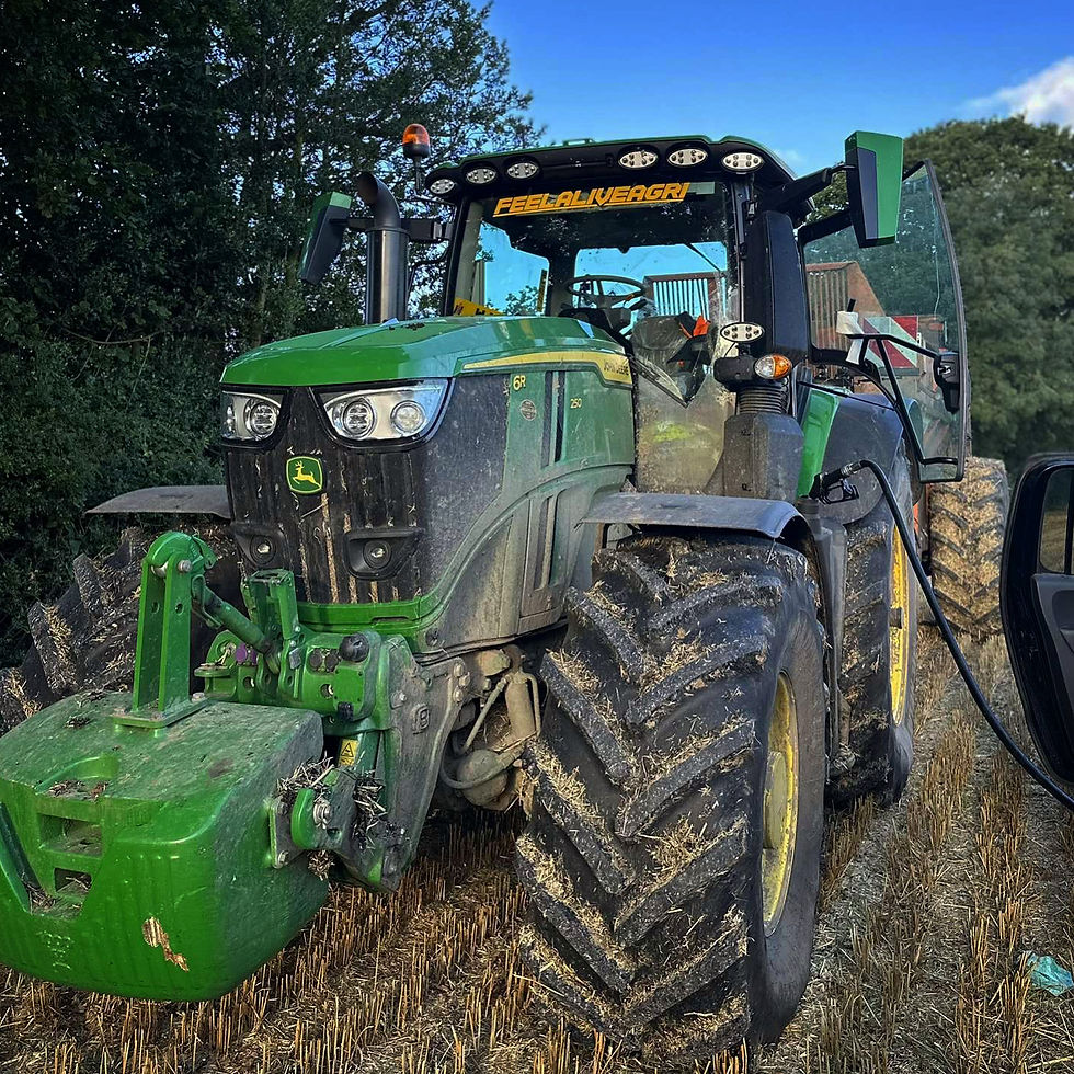 Thumbnail: FEELALIVEAGRI Original Golden Yellow Extra Large Decal