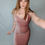 Miniatura: Elegant dress velluto "Odette"