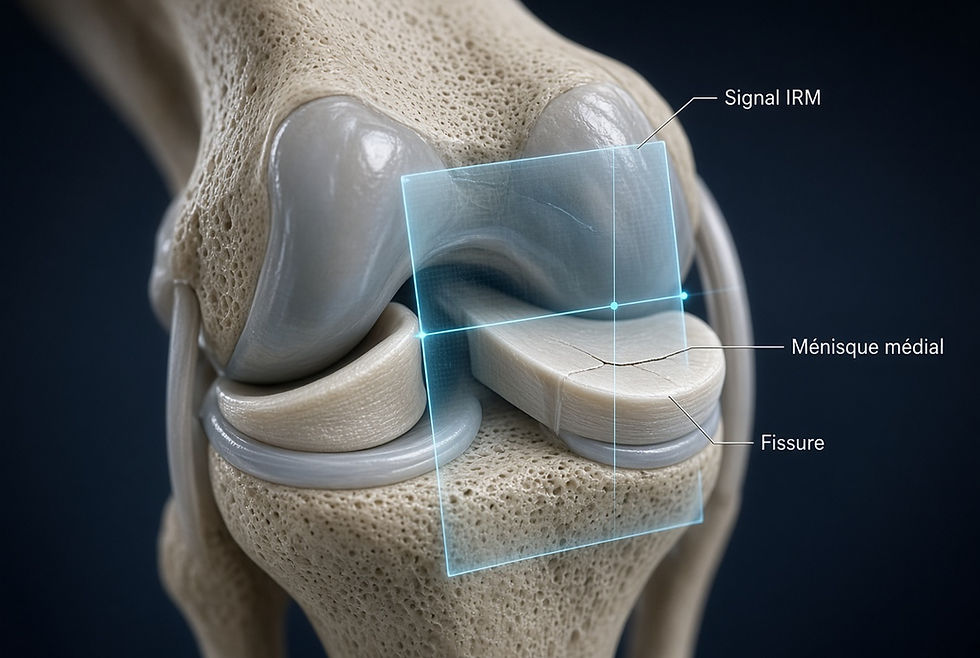 Fissure du ménisque à l’IRM : faut-il opérer ?