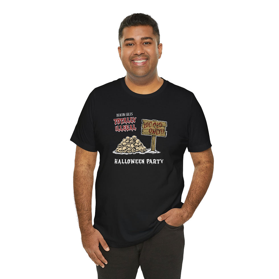 Thumbnail: Illegal Locals Only Halloween Party Shirt