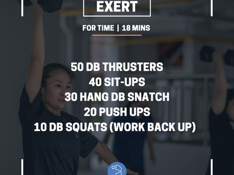 30/1/2022 - Workout of the Day
