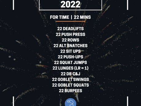 2022 - Workout of the Day