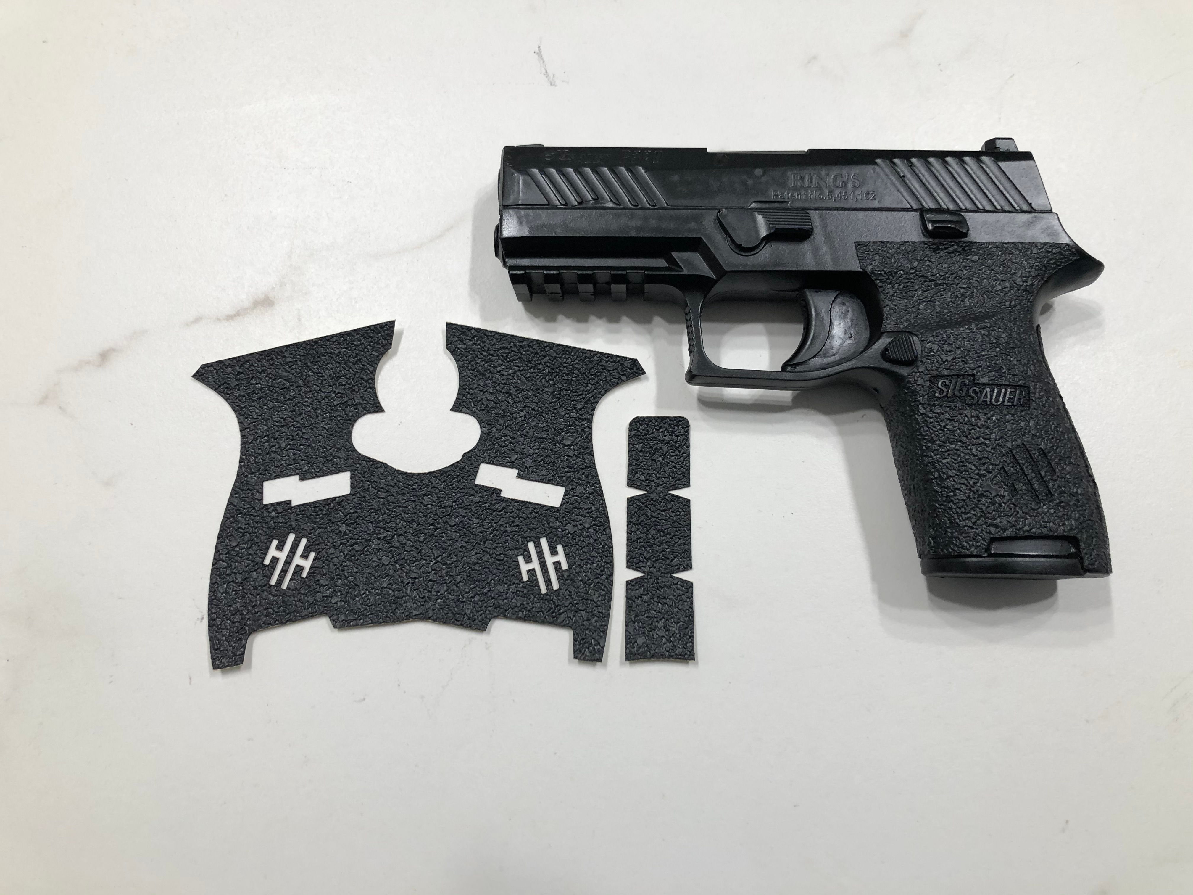 SIG SAUER P320 Full Sized Gun Grip Enhancement Gun Parts Kit