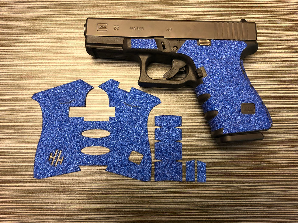 Handleitgrips Blue Sandpaper Gun Grip Tape Wrap for Glock 19 and Glock