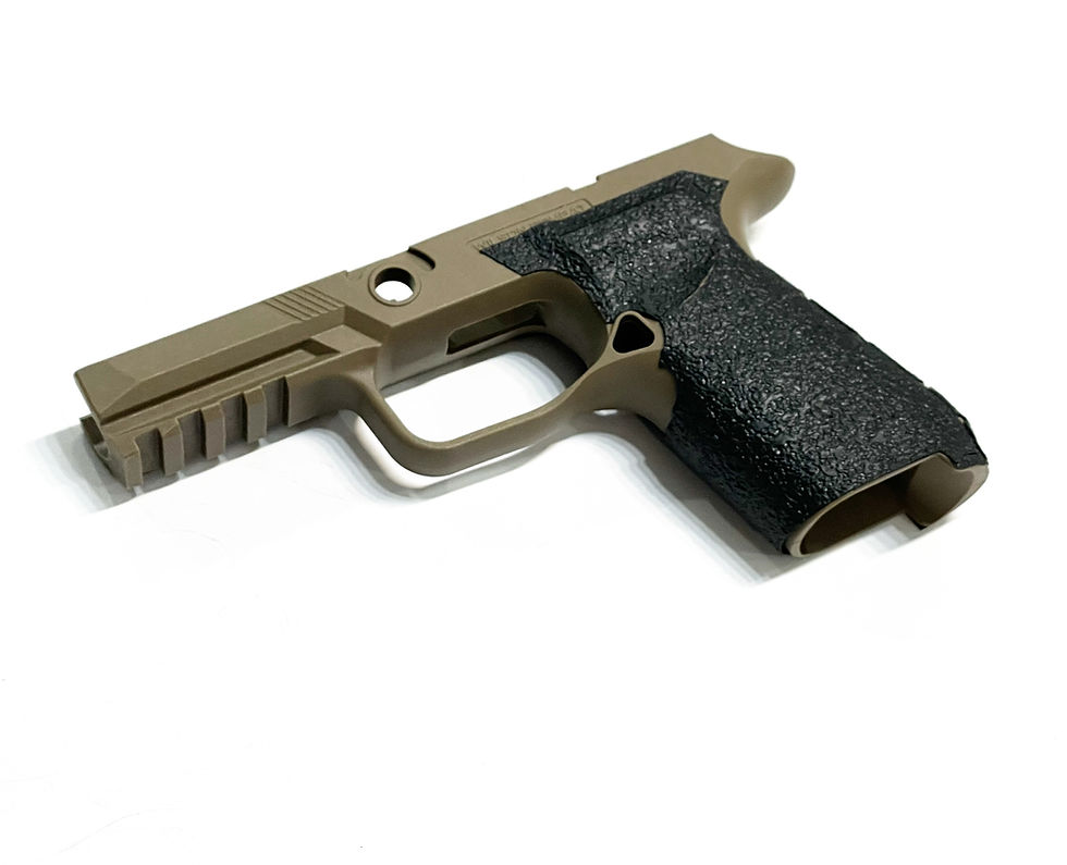 Thumbnail: Wilson Combat P320 COMPACT Textured Rubber Gun Grip  Kit