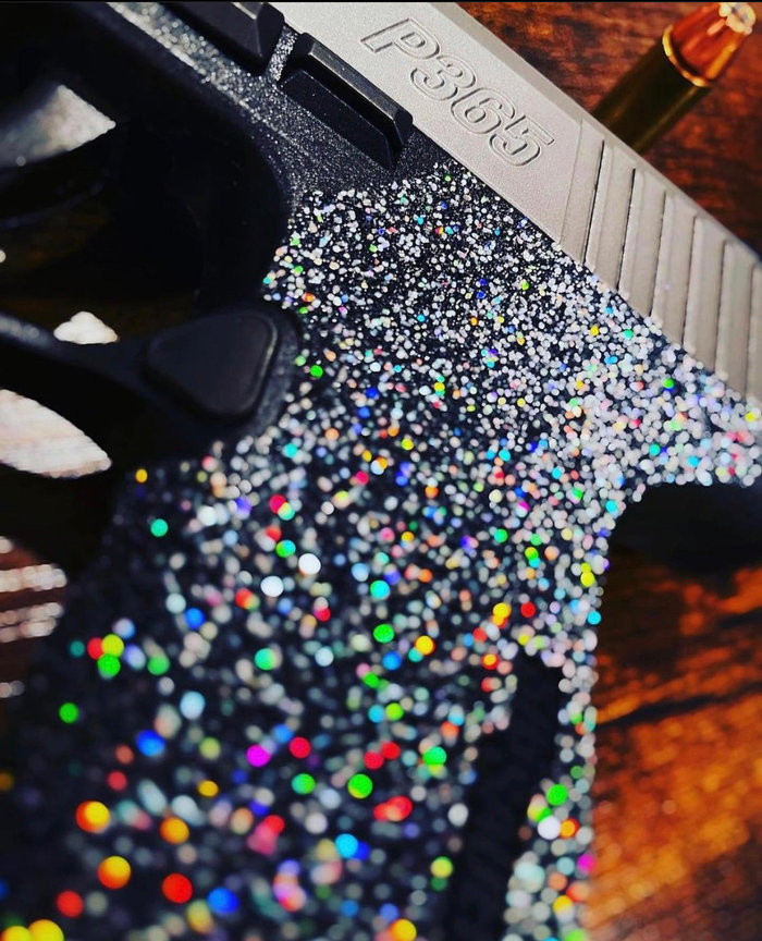 Black Glitter Sandpaper Grips??? Handleitgrips