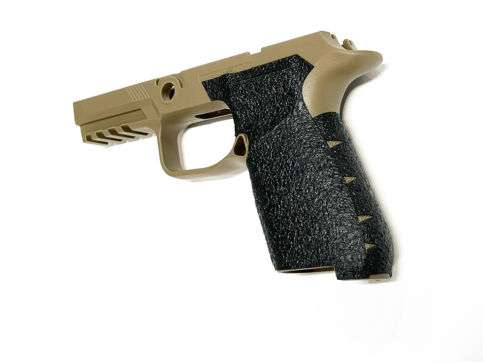 Thumbnail: Wilson Combat P320 COMPACT Textured Rubber Gun Grip  Kit