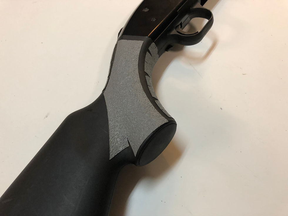Thumbnail: Mossberg 500 Gray Textured Rubber Grip Enhancement