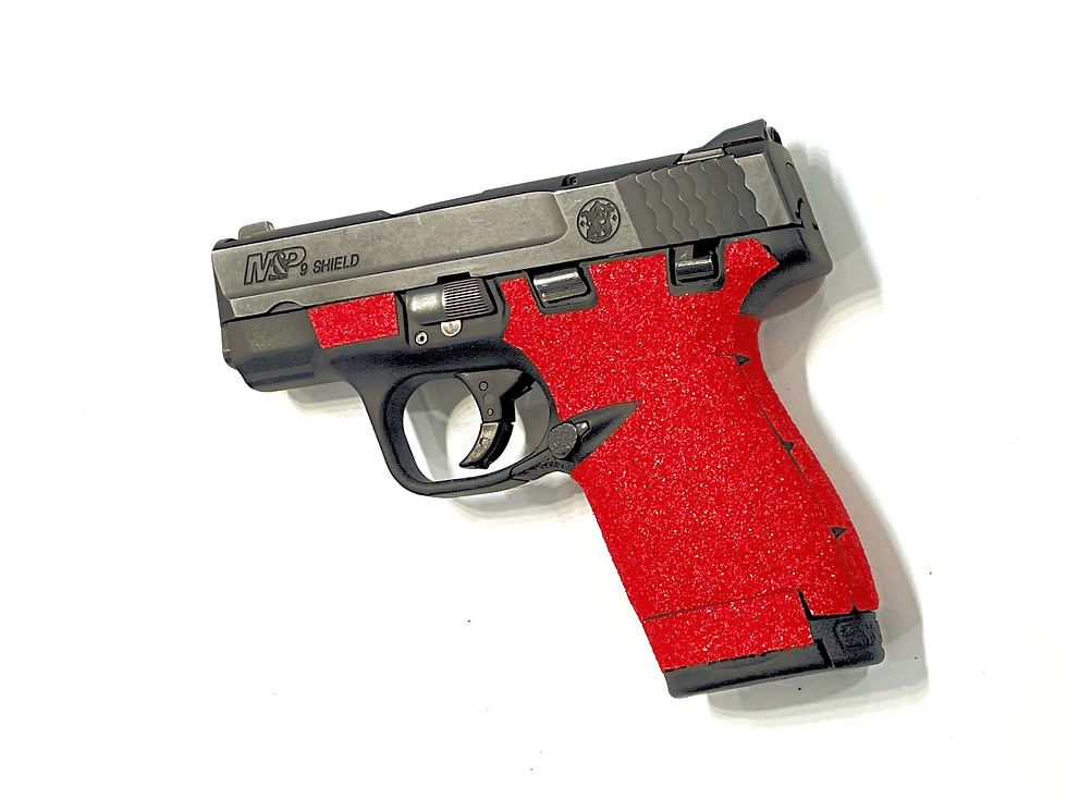 Thumbnail: Red Sandpaper Gun Grip Enhancement Kit