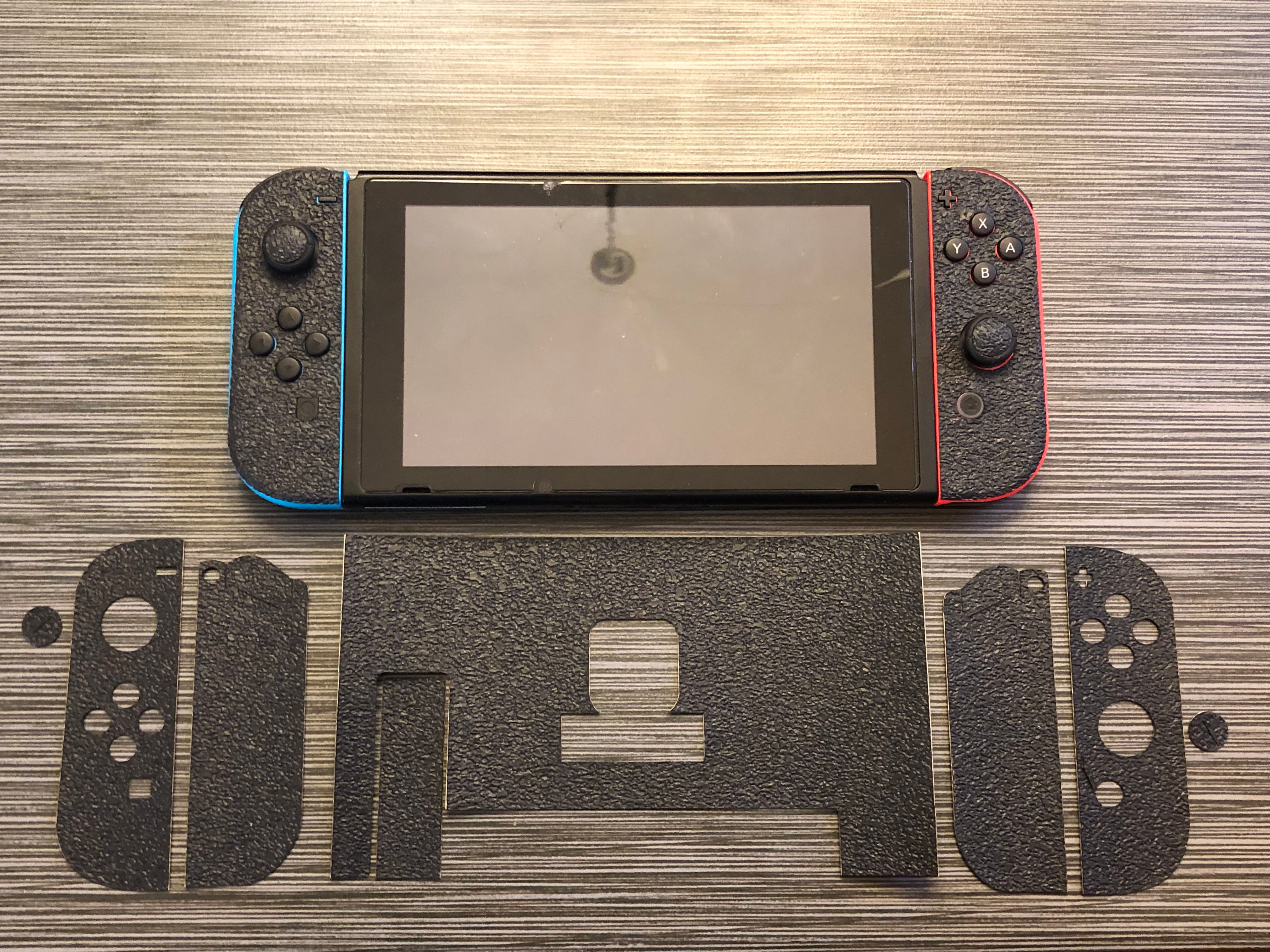 Textured Rubber Gamer Grip for Nintendo Switch