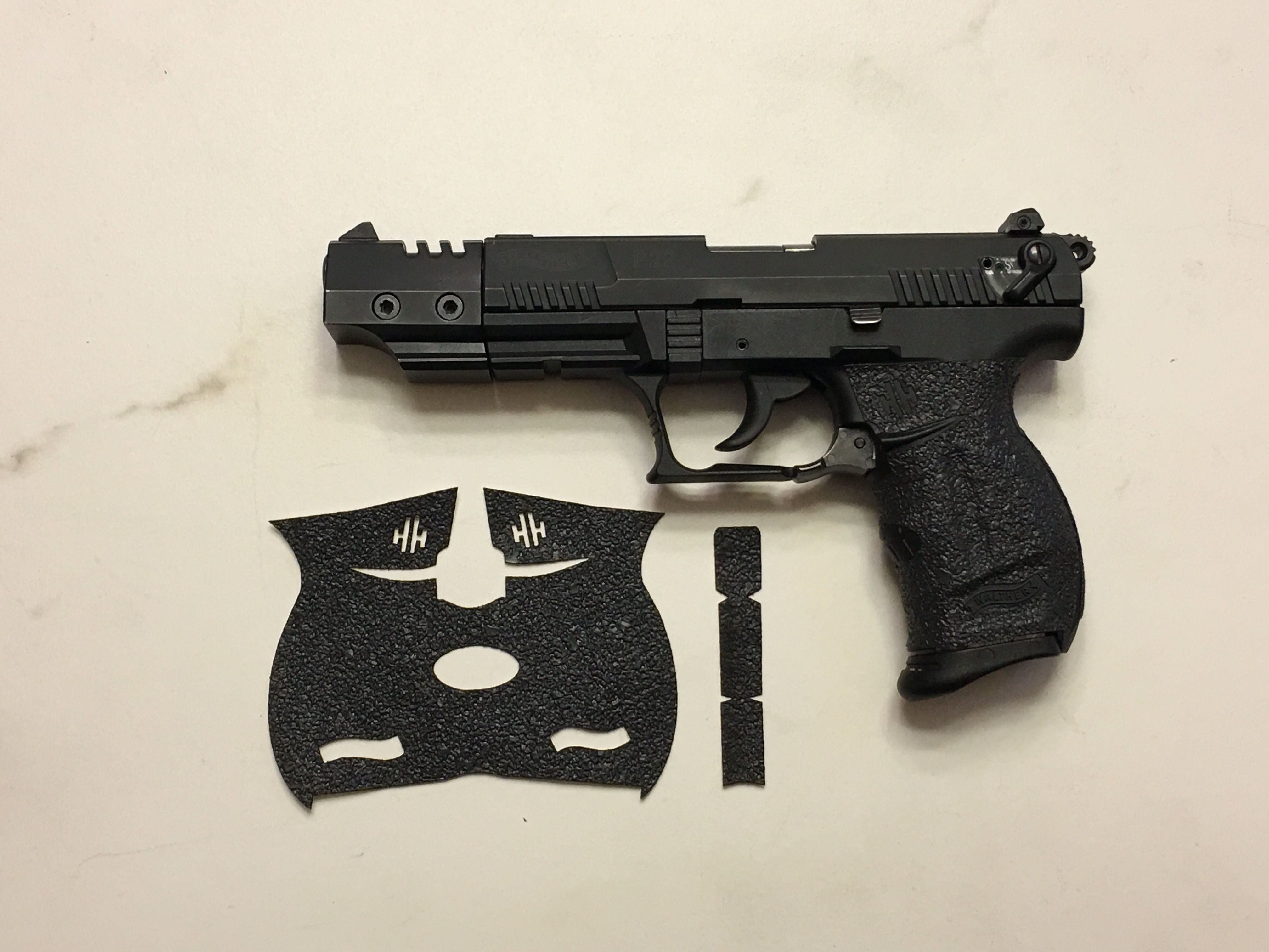 Walther P22 Gun Grip Enhancement Gun Parts Kit Older Style