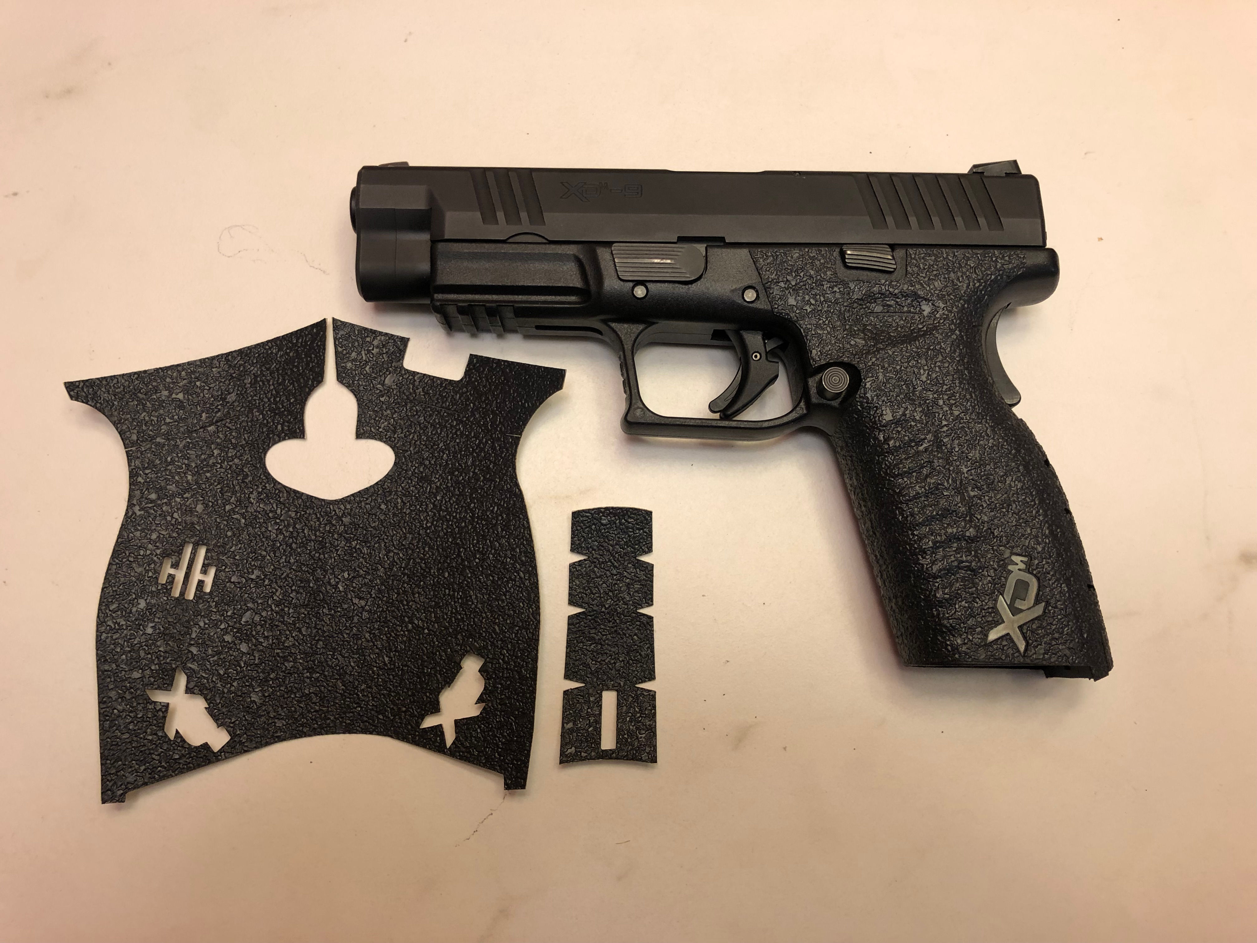 Springfield XDM 9/40 Gun Grip Enhancement Gun Parts Kit