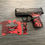 Thumbnail: Springfield Hellcat Red Kryptek Vinyl Style Gun Grip Wrap Gun Parts Kit