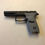 Thumbnail: SIG SAUER P320 Medium Size Gray Textured Rubber Gun Grip Enhancement