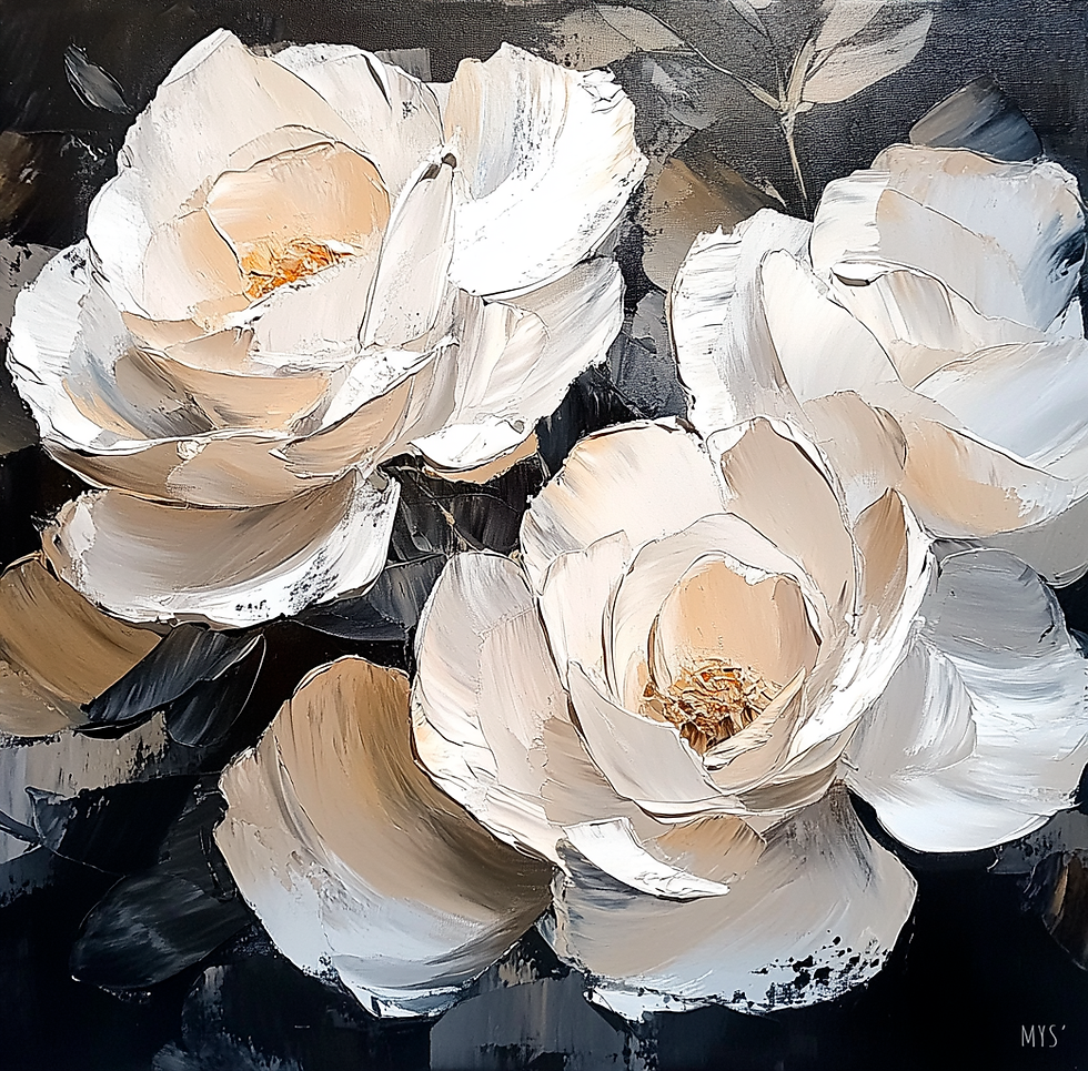 édition limitée impression sur support plexiglas fleurs