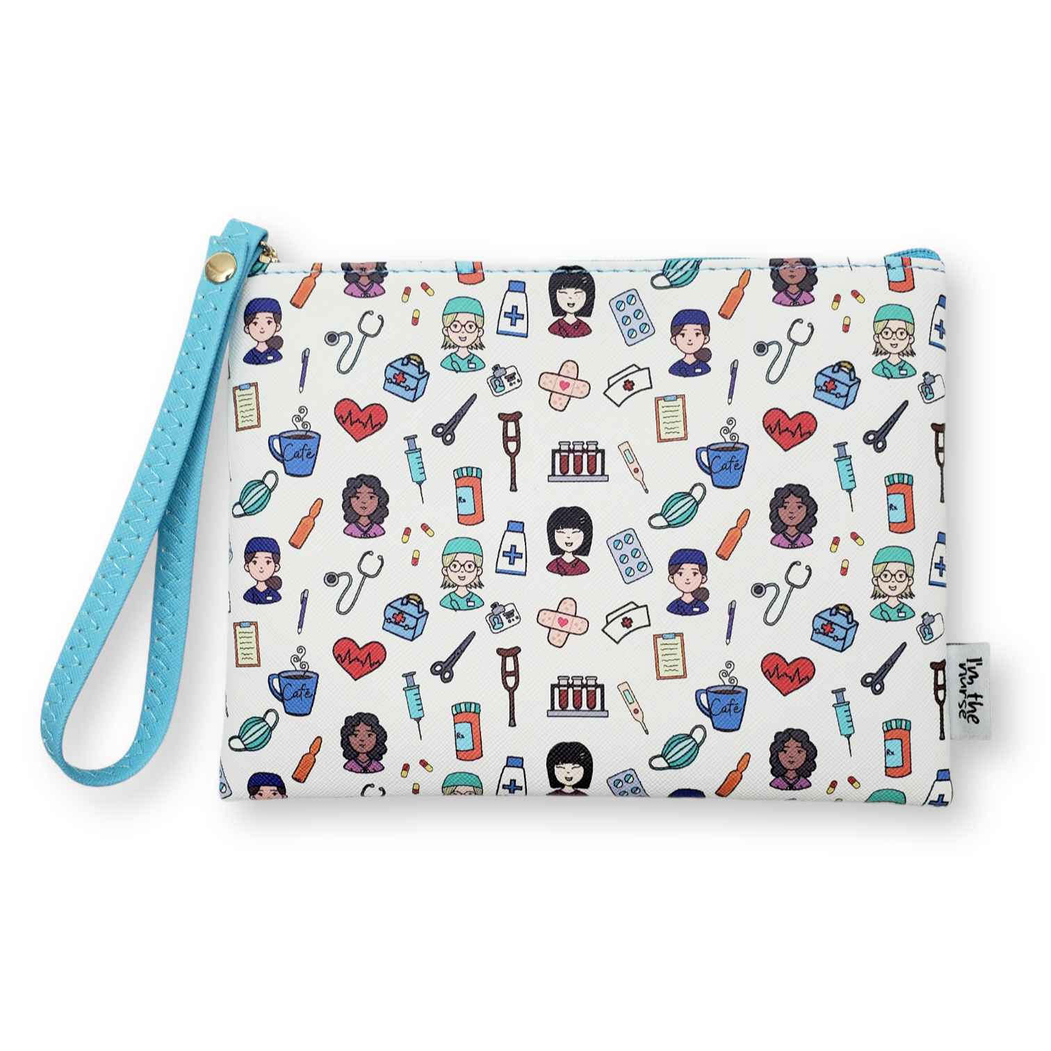 Étui crayon Vie à l'hôpital bleu💙