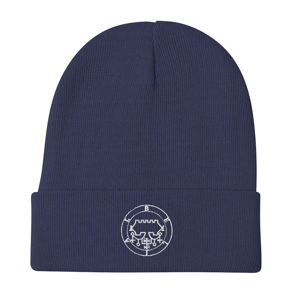 Thumbnail: Belial - Embroidered Beanie