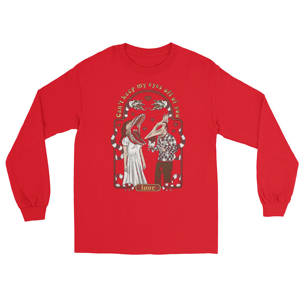 Thumbnail: Can't keep my eyes off you  -  Long Sleeve Shirt