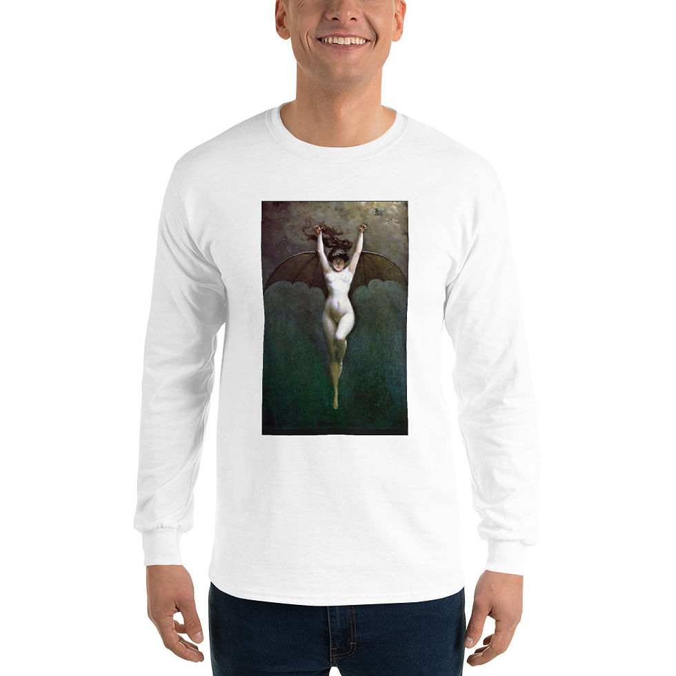 Thumbnail: Succubus 1980 - Men’s Long Sleeve Shirt