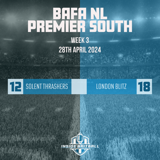 BAFA Adult Contact National Leagues 2024 Week 3 Results