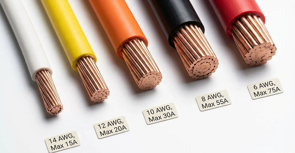 10 AWG vs 12 AWG Wire: Which One Should You Choose for 30A Loads?
