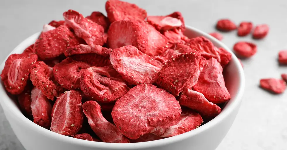 Freeze-drying fruits