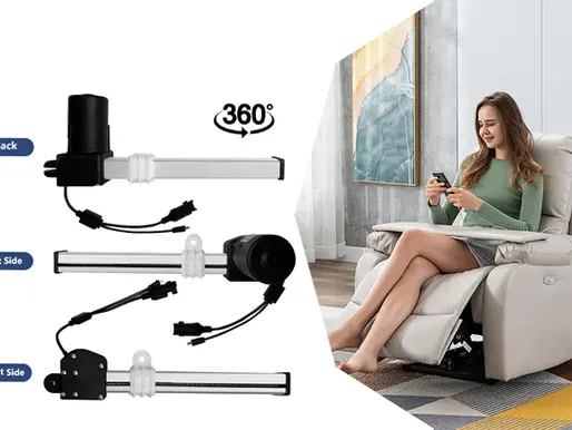 Crafting Comfort: Integrating Actuator Motors for Personalized Sofa Experience