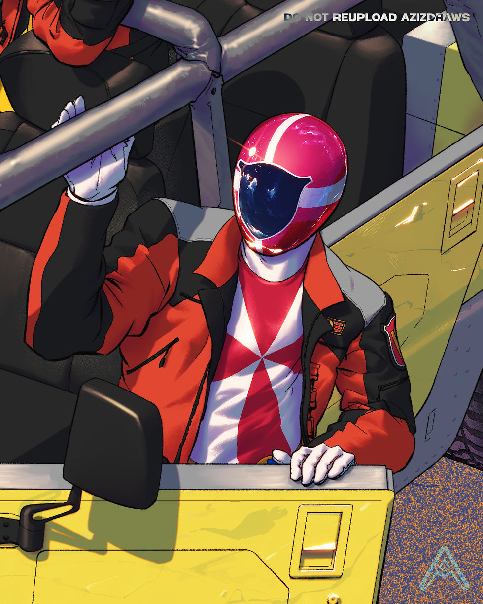 Thumbnail: Lightspeed Ranger Rover Art Print