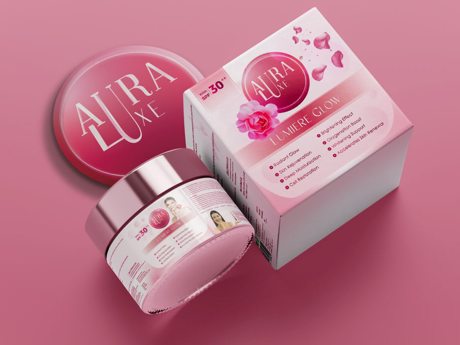 Aura Luxe - Skincare Packaging