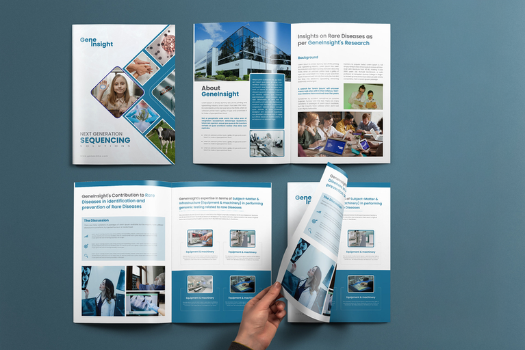 GeneInsight - Scientific Brochure Design