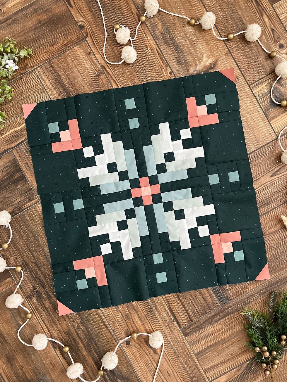 Thumbnail: Frostflower Paper Quilt Pattern