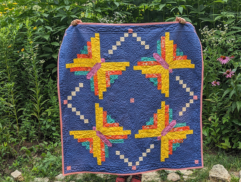 Thumbnail: Butterflight Quilt Pattern - PDF