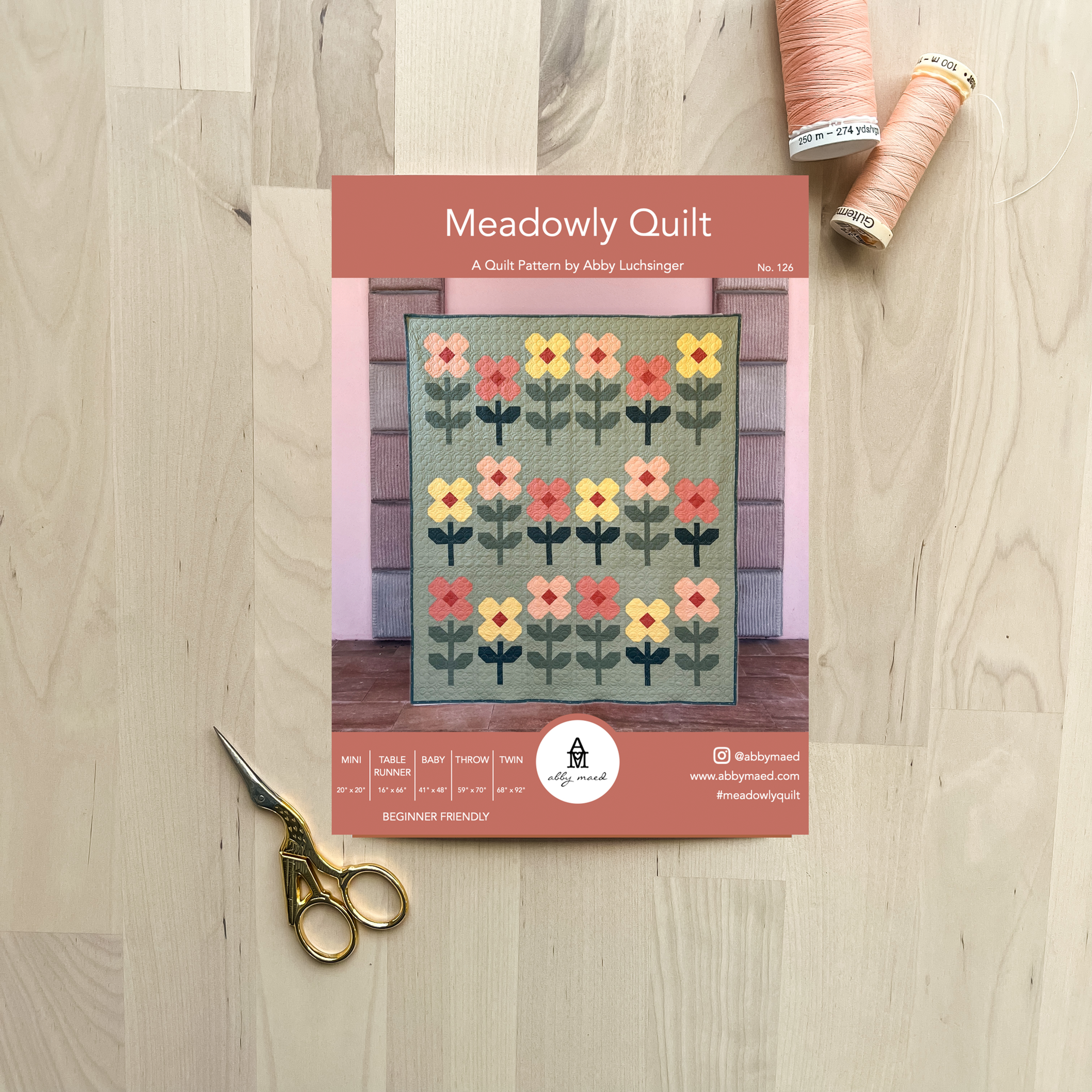 Meadowly Paper Quilt Pattern