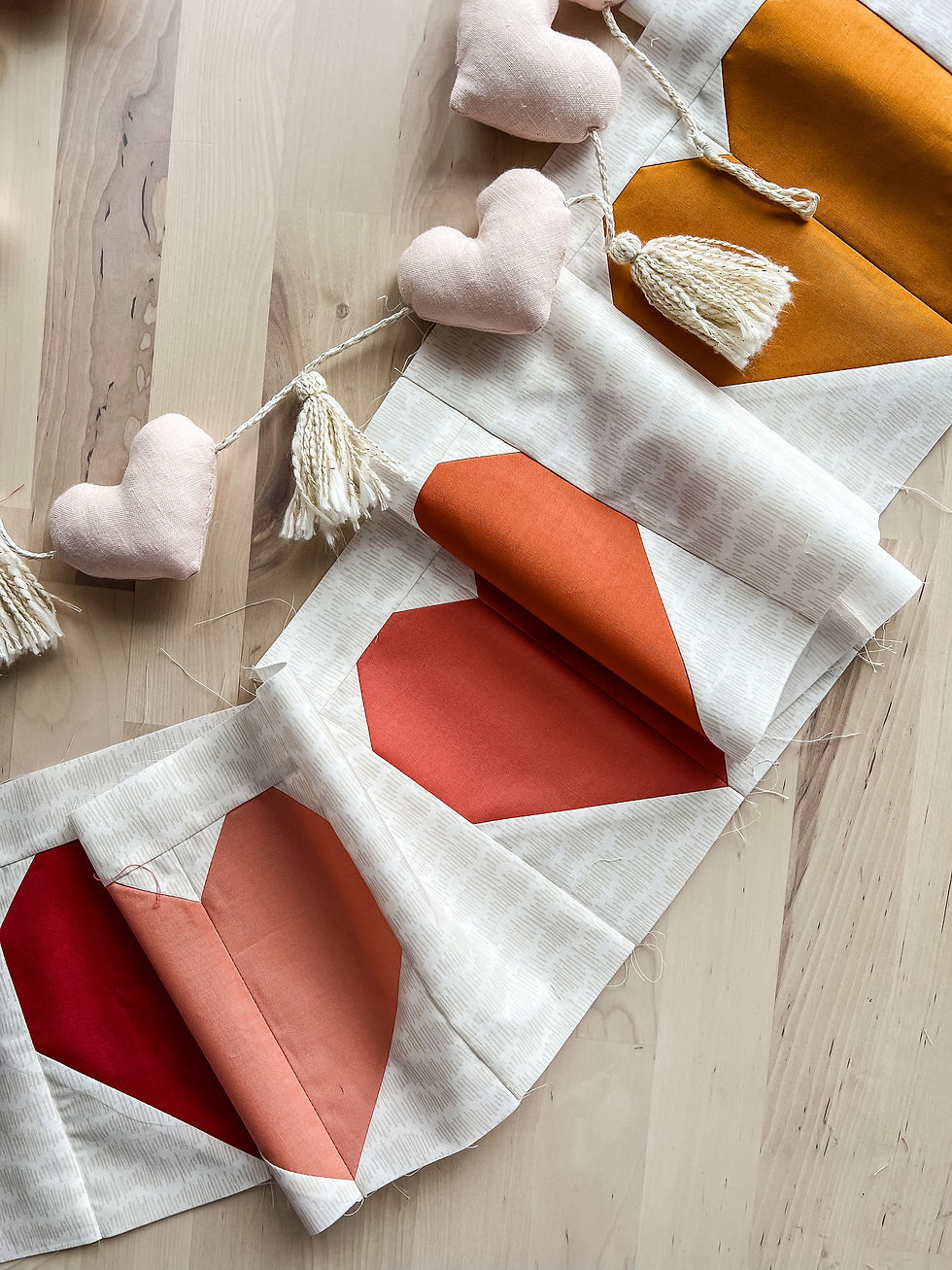 Thumbnail: Heartbeat Quilt Pattern - PDF