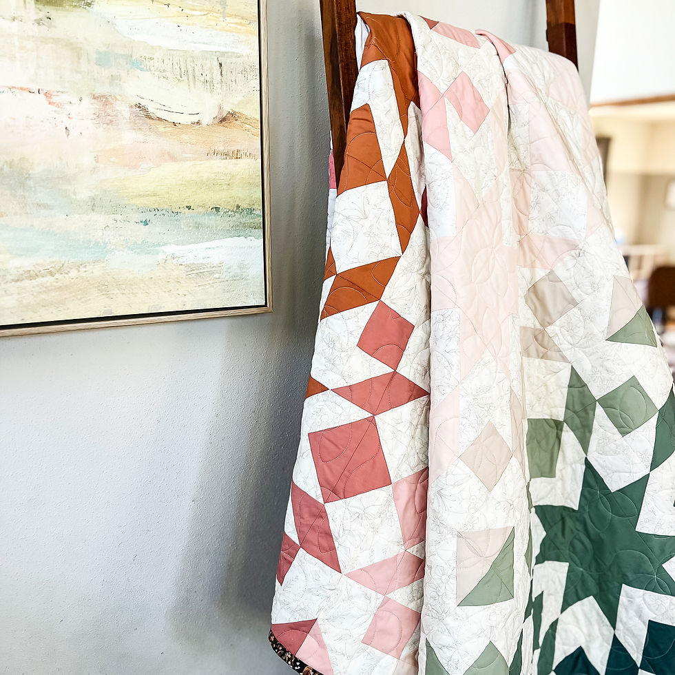 Thumbnail: Printemps Quilt Pattern - PDF