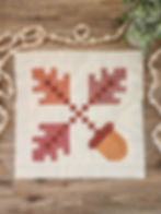 Thumbnail: Oakwood Mini Quilt - PDF