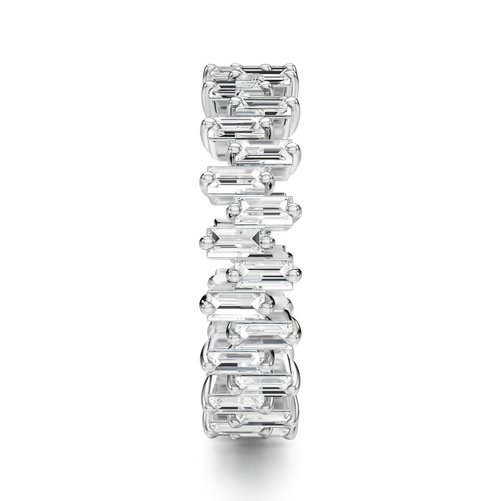 Thumbnail: Diamond Baguette Eternity Band