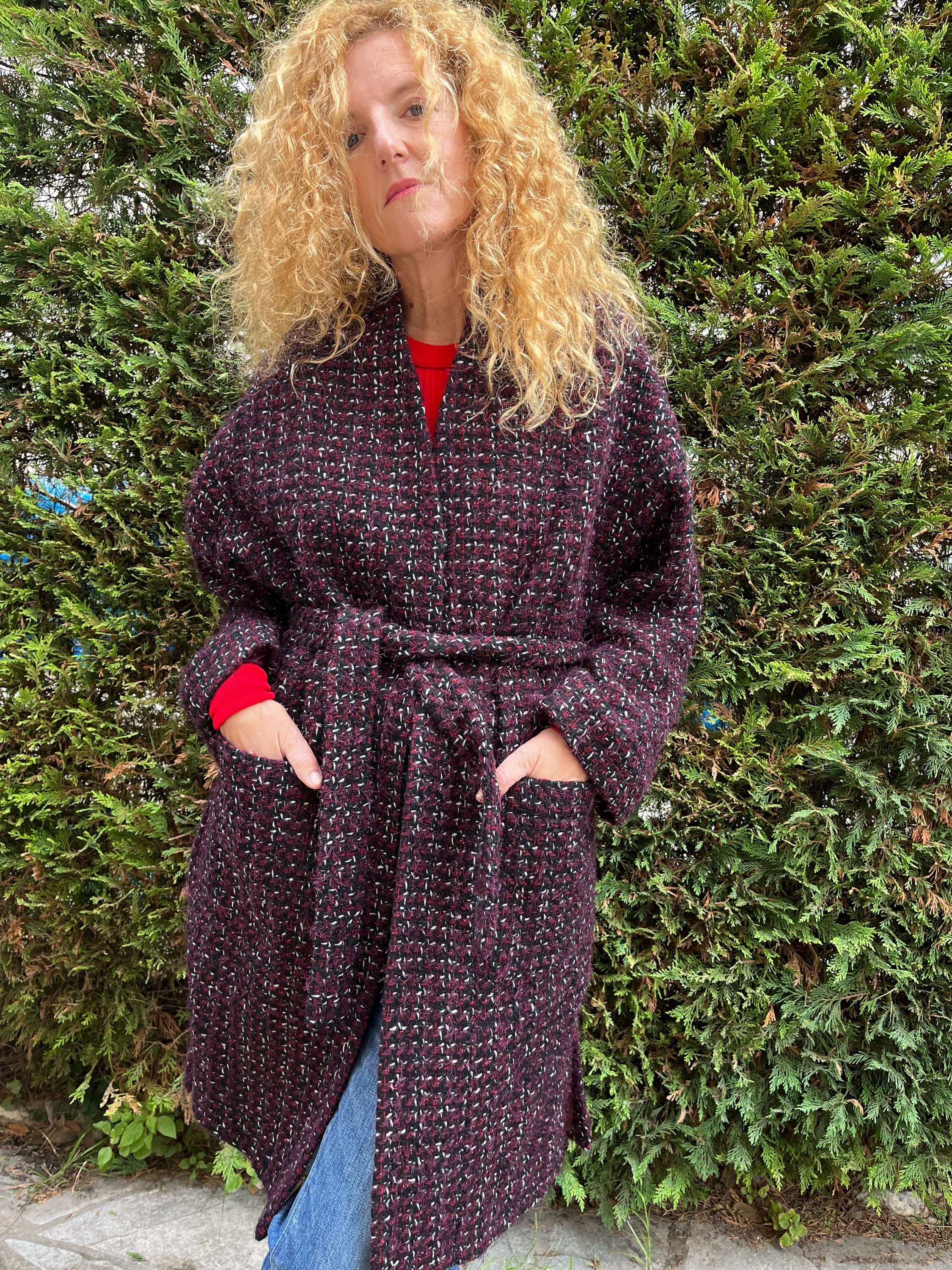 Manteau Londres en tweed 