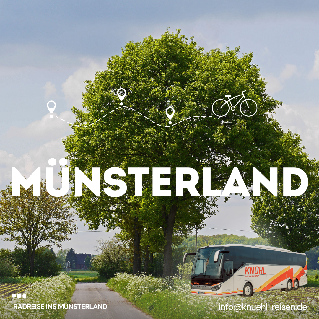 Radreise ins Münsterland / 29.07. – 02.08.2026