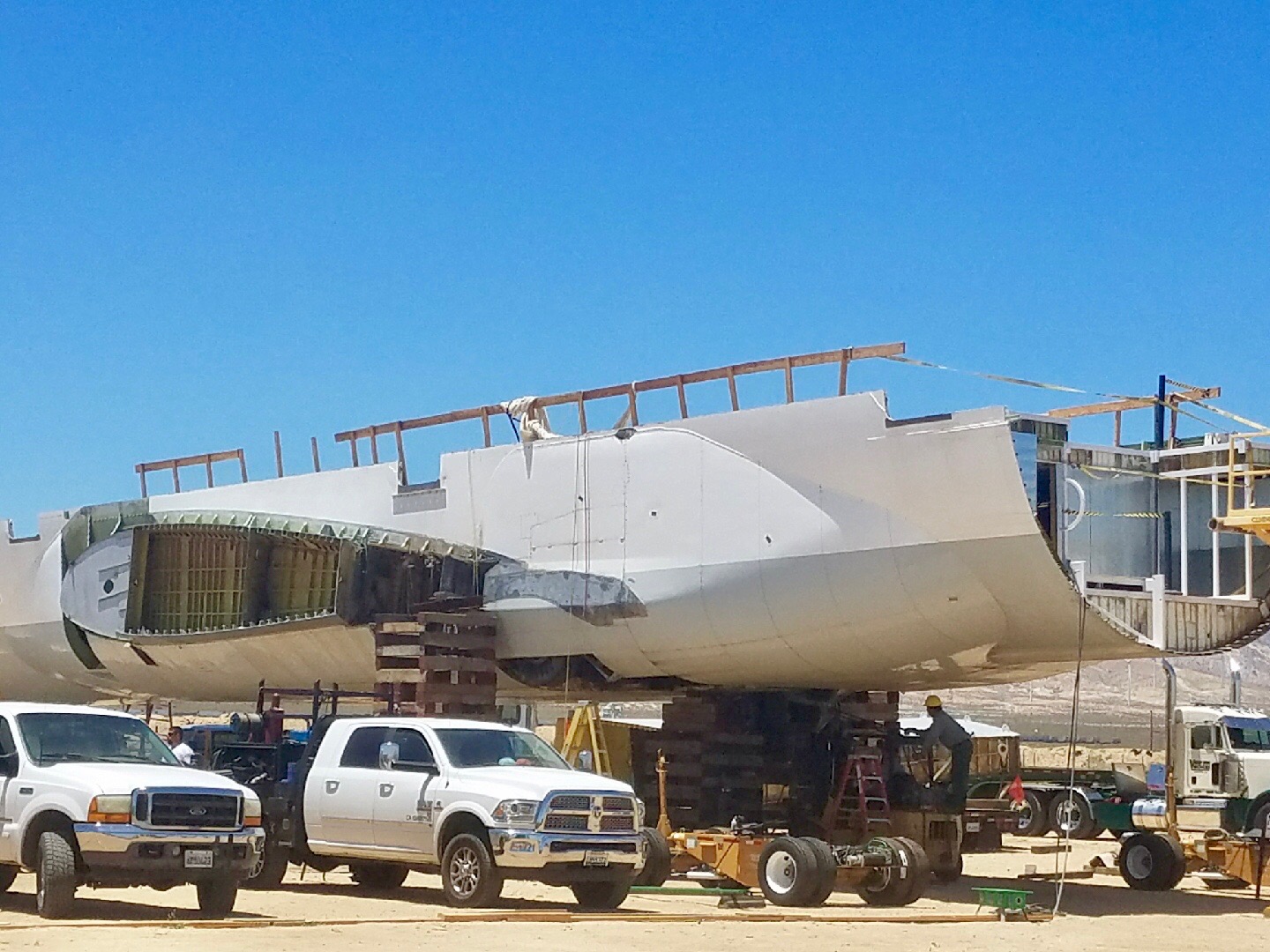 Boeing 747 Jet Relocation Project