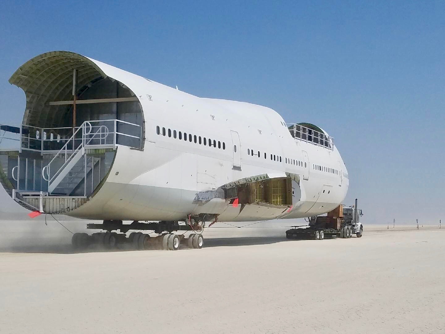 Boeing 747 Jet Relocation Project