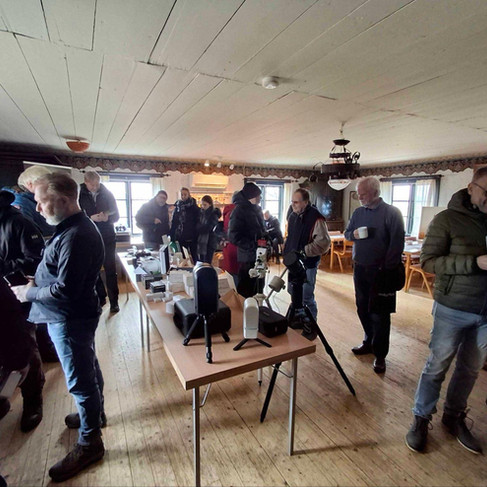 Astroprylar till försäljning i hembygdsgården