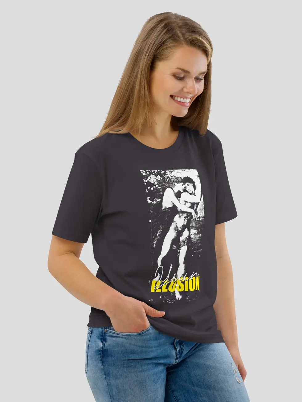 T-shirt z nadrukiem
